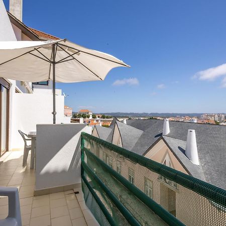 Concha Mar com vista sobre a Baía Apartamento São Martinho do Porto Exterior foto