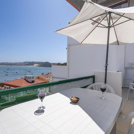 Concha Mar com vista sobre a Baía Apartamento São Martinho do Porto Exterior foto