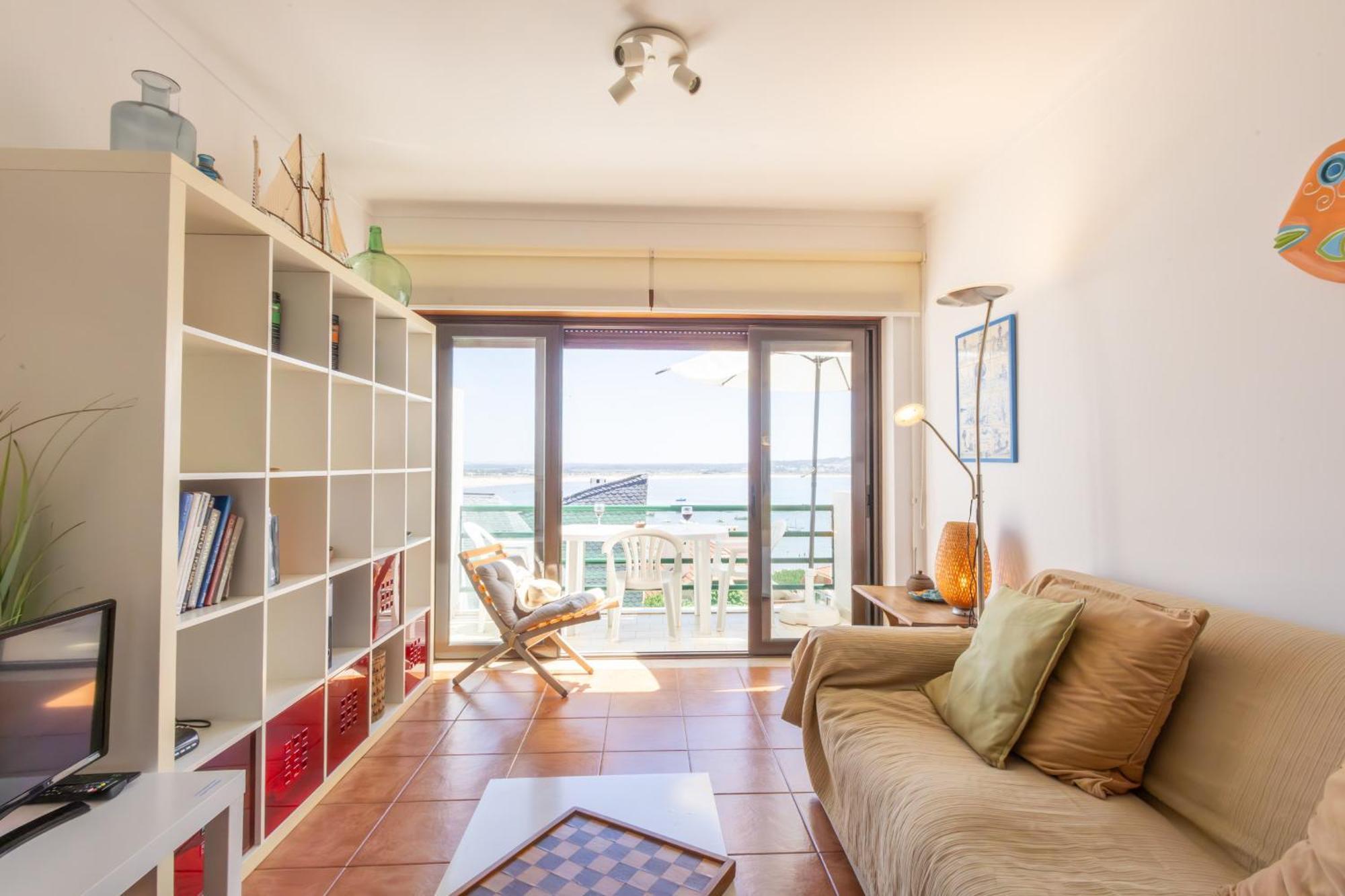 Concha Mar com vista sobre a Baía Apartamento São Martinho do Porto Exterior foto